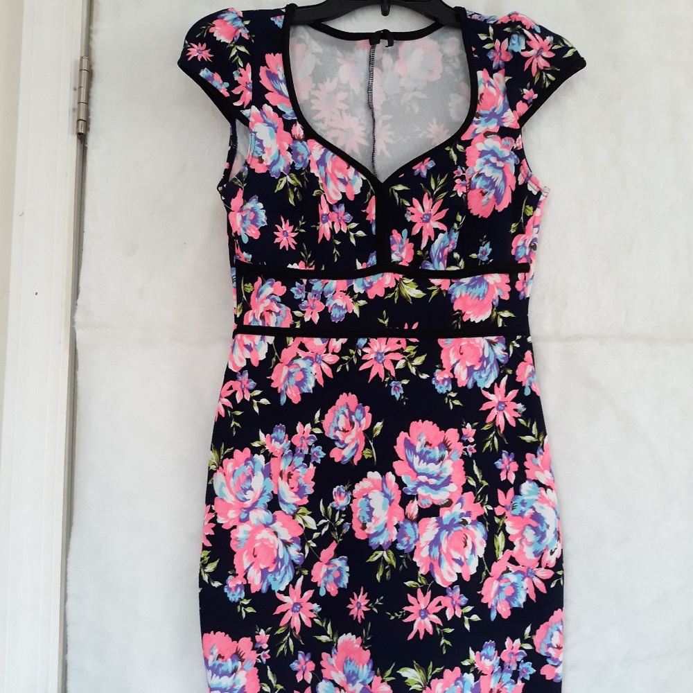 FLORAL PRINT DRESS - Picture 4 of 7